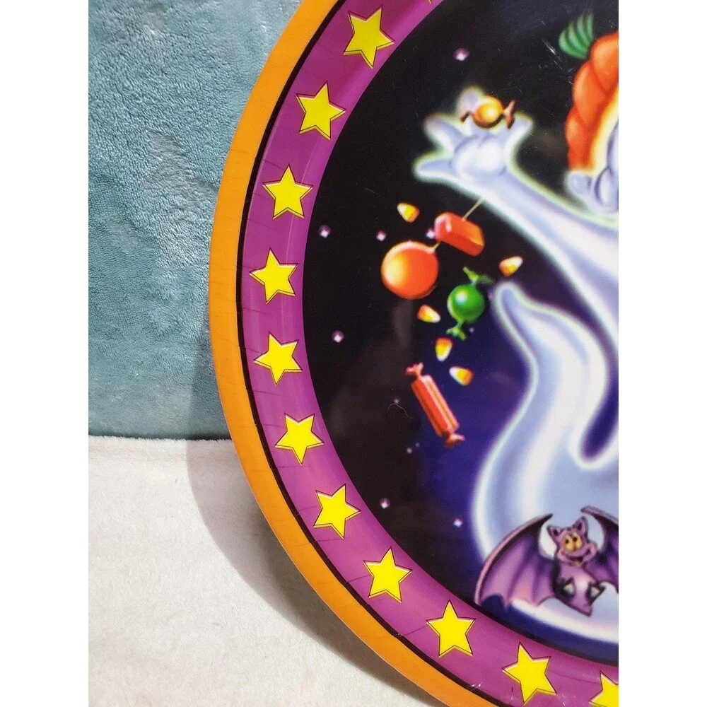 Halloween Printed Candy & Food Serving Tray Platter Dish Spooky Party Decor 14